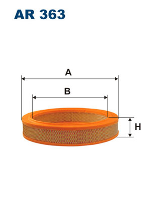 Luchtfilter Filtron AR 363