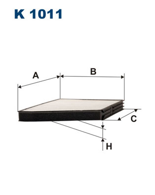 Interieurfilter Filtron K 1011