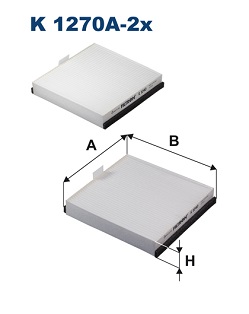 Interieurfilter Filtron K 1040-2x