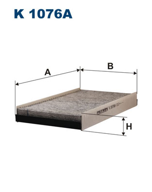 Interieurfilter Filtron K 1076A