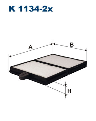 Interieurfilter Filtron K 1134-2x