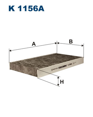 Interieurfilter Filtron K 1156A