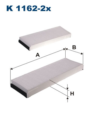 Interieurfilter Filtron K 1162-2x