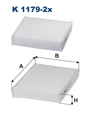 Interieurfilter Filtron K 1179-2x