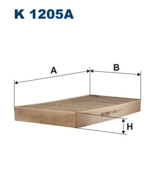 Interieurfilter Filtron K 1205A