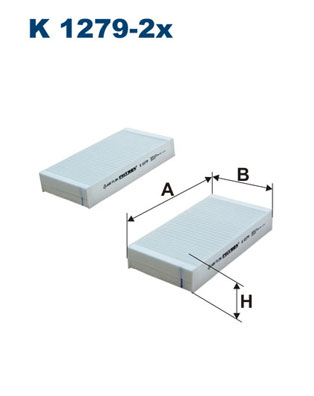 Interieurfilter Filtron K 1279-2x