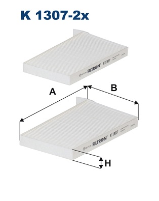 Interieurfilter Filtron K 1307-2x