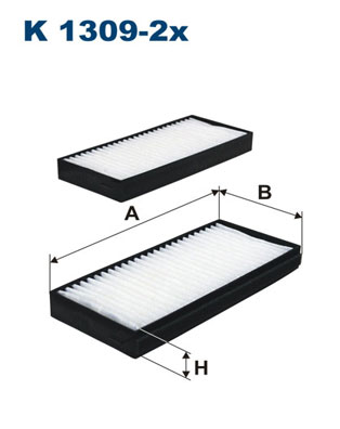 Interieurfilter Filtron K 1309-2x