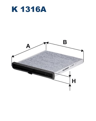 Interieurfilter Filtron K 1316A