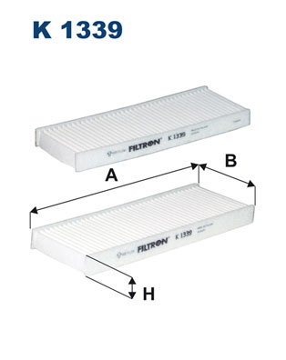 Interieurfilter Filtron K 1339-2x