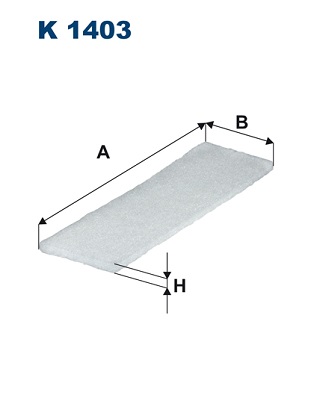 Interieurfilter Filtron K 1403