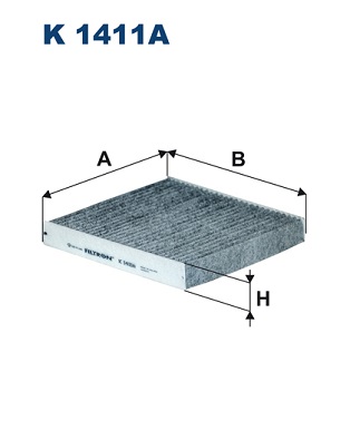 Interieurfilter Filtron K 1411A