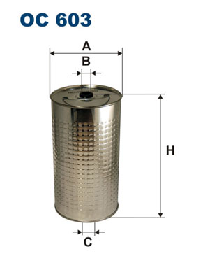 Oliefilter Filtron OC 603