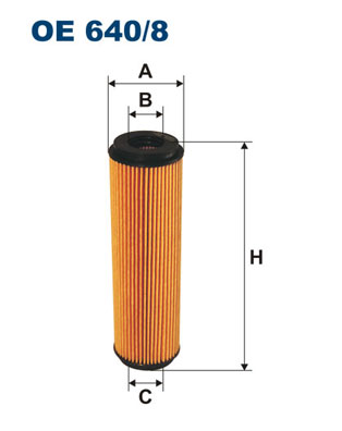 Oliefilter Filtron OE 640/8