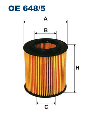 Oliefilter Filtron OE 648/5