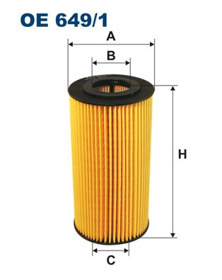 Oliefilter Filtron OE 649/1