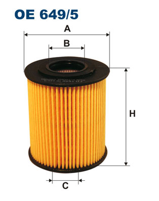 Oliefilter Filtron OE 649/5