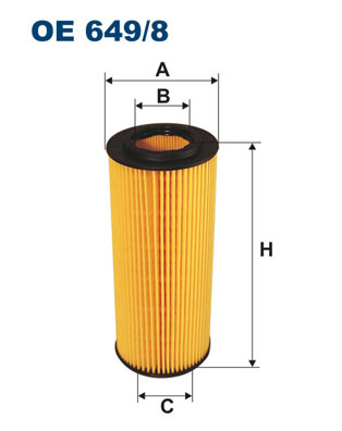 Oliefilter Filtron OE 649/8