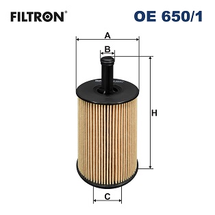 Oliefilter Filtron OE 650/1