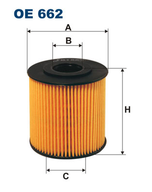 Oliefilter Filtron OE 662