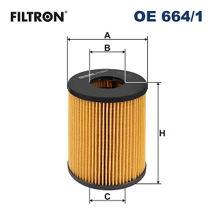 Oliefilter Filtron OE 664/1