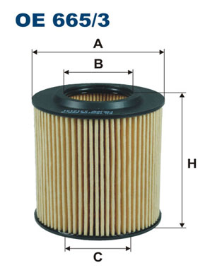 Oliefilter Filtron OE 665/3