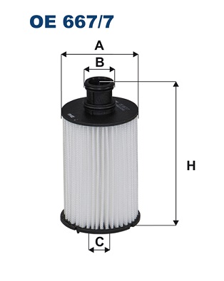 Oliefilter Filtron OE 667/7