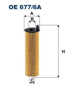 Oliefilter Filtron OE 677/6A