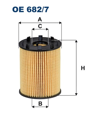 Oliefilter Filtron OE 682/7