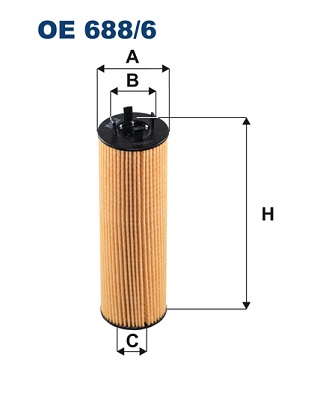 Oliefilter Filtron OE 688/6