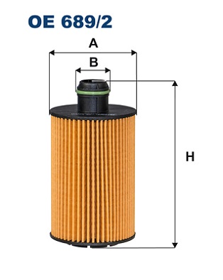 Oliefilter Filtron OE 689/2