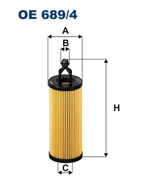 Oliefilter Filtron OE 689/4