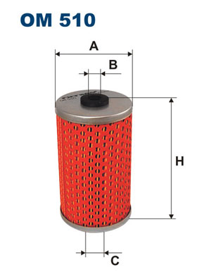 Oliefilter Filtron OM 510