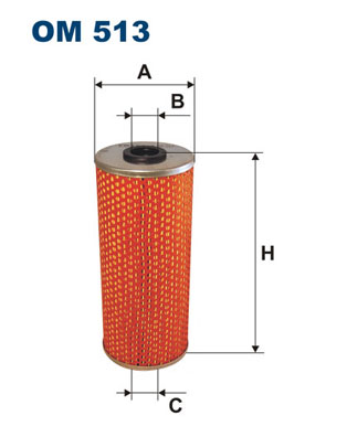 Oliefilter Filtron OM 513