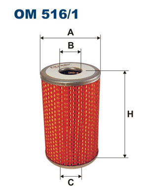 Oliefilter Filtron OM 516/1