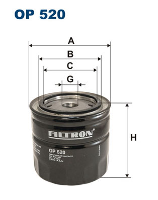 Hydrauliekfilter Filtron OP 520