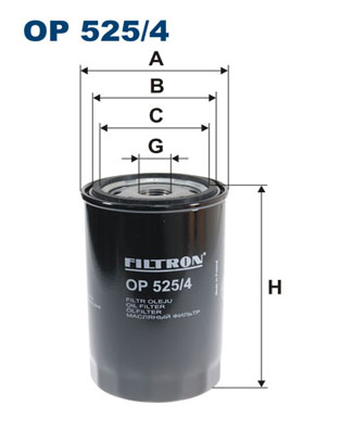 Oliefilter Filtron OP 525/4