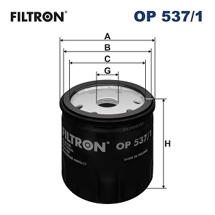 Oliefilter Filtron OP 537/1