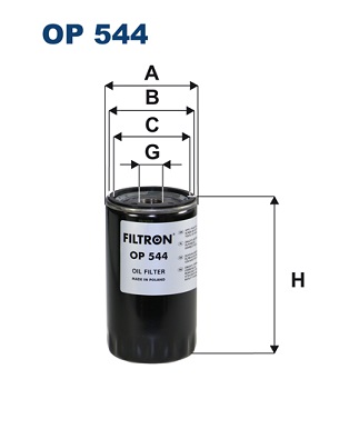 Oliefilter Filtron OP 544