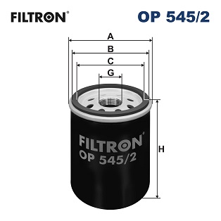 Oliefilter Filtron OP 545/2