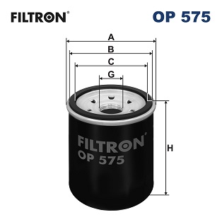 Oliefilter Filtron OP 575