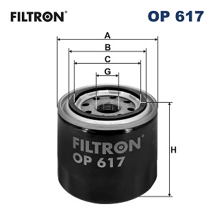 Oliefilter Filtron OP 617