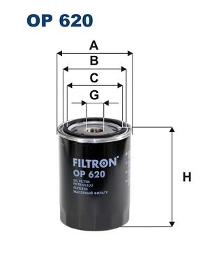 Oliefilter Filtron OP 620