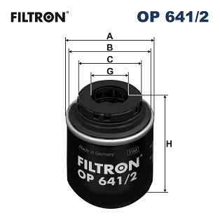 Oliefilter Filtron OP 641/2