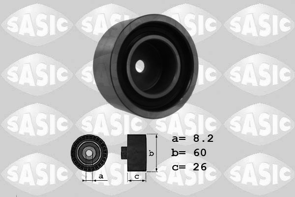 Geleiderol (poly) V-riem Sasic 1624019