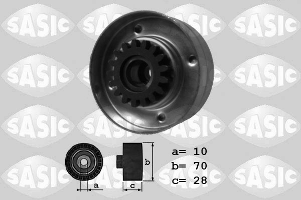 Geleiderol (poly) V-riem Sasic 1624023
