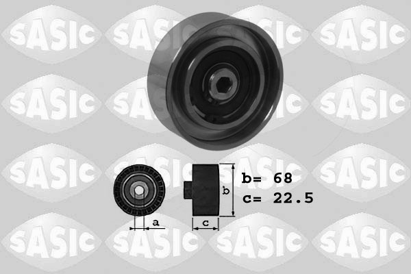 Geleiderol (poly) V-riem Sasic 1624025