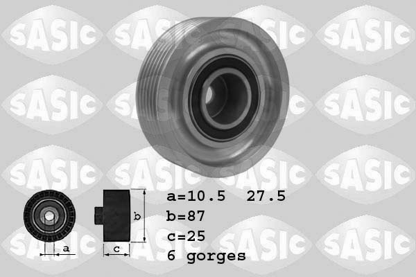 Geleiderol (poly) V-riem Sasic 1624041