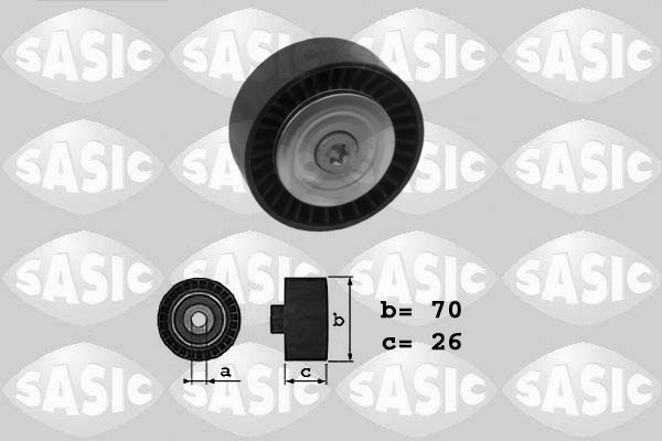 Geleiderol (poly) V-riem Sasic 1626013
