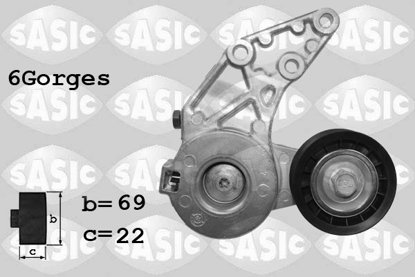 Spanner poly V-riem Sasic 1626200
